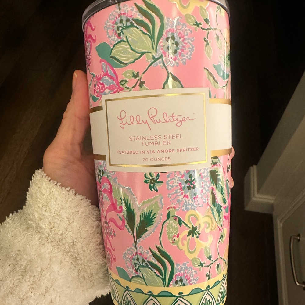 Lilly Pulitzer 20 oz. Stainless Steel Tumbler-Via Amore Spritzer